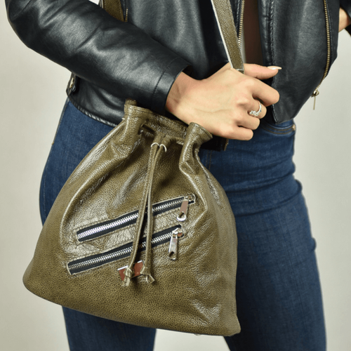 T-11 Torebka worek-skalisty brąz KEMER na Arena.pl