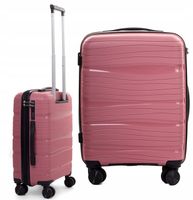 WALIZKA MAŁA NIEZNISZCZALNA KABINOWA RGL 4 PODWÓJNE KÓŁKA POLIPROPYLEN