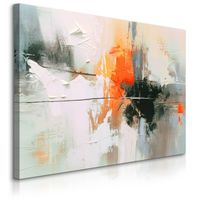 Obraz Ścienny Do Sypialni Salonu Abstrakcja Imitacja Farby 70cm x 50cm