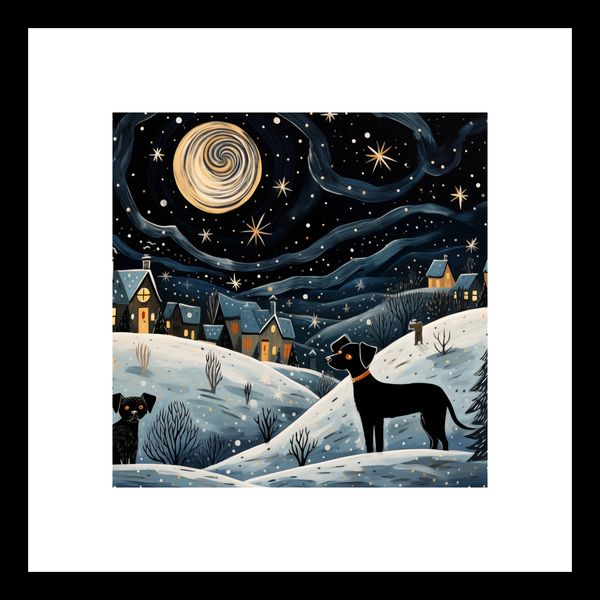 Plakat 20x20cm Nocny Psi Patrol zdjęcie 3