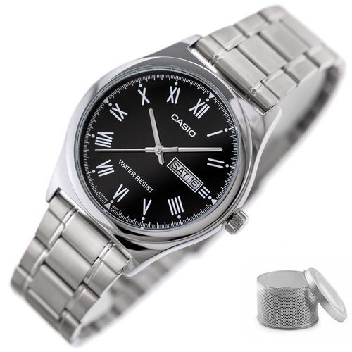 ZEGAREK MĘSKI CASIO MTP-V006D-1B (zd210d) + BOX na Arena.pl