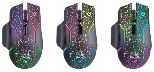 Mysz Myszka Gamingowa Bezprzewodowa Dla Graczy LED Programowalne Przyciski na Arena.pl