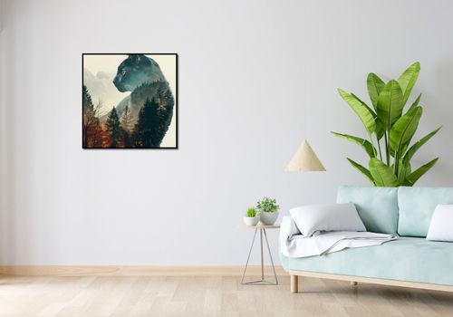 Plakat 70x70cm Koci Duch Lasu na Arena.pl