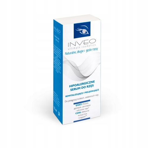 Odżywka do rzęs, serum do rzęs przyśpieszające wzrost long lashes z INVEO na Arena.pl