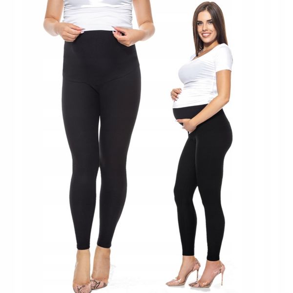 LEGGINSY GETRY CIĄŻOWE idealnie kryjące M zdjęcie 2