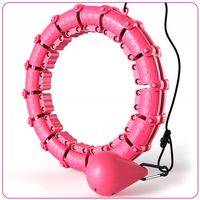 QIKtech Hula hop z obciążeniem odchudzające koło z wypustkami masażer