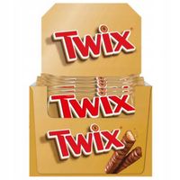 Twix Baton z ciastkami i karmelem oblany czekoladą 50 g (2 x 25 g) x 30
