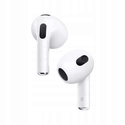 Słuchawki bezprzewodowe douszne Apple AirPods 3 gen. z etui MagSafe białe na Arena.pl