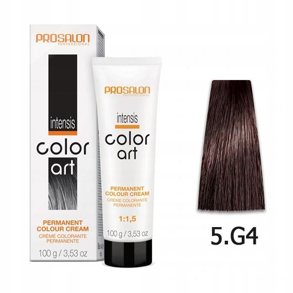 CHANTAL COLOR ART Farba do włosów 5,G4 - 100ml zdjęcie 3