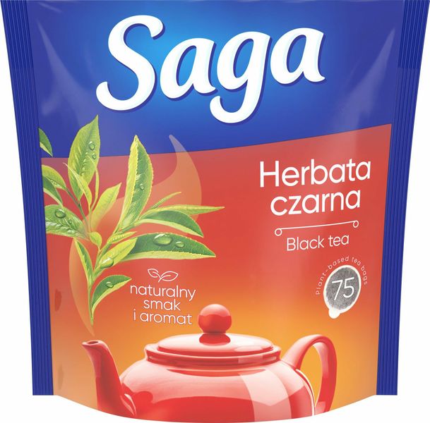 SAGA HERBATA EKSPRESOWA 75 TB X 1,4G zdjęcie 1