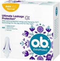 O.B. ExtraProtect Normal TAMPONY 56 sztuki