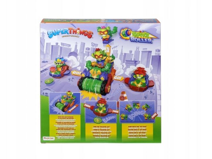 SUPER THINGS ZINGS SERIA SPIKE ROLLER CACTUS zdjęcie 3