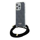Etui Guess do iPhone 15 Pro, Czarny