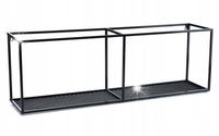 Stylowa półka metalowa wisząca na doniczki 90cm