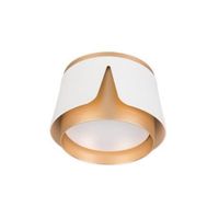 OPRAWA NATYNKOWA SUFITOWA GX53 BIAŁO ZŁOTA LED