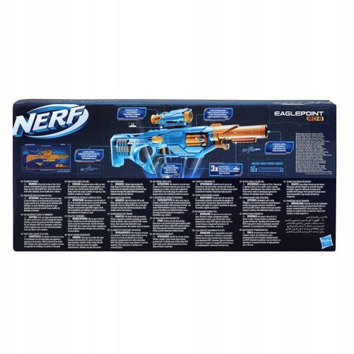 NERF Elite 2.0 Wyrzutnia Eaglepoint RD-8 +strzałki F0423 na Arena.pl