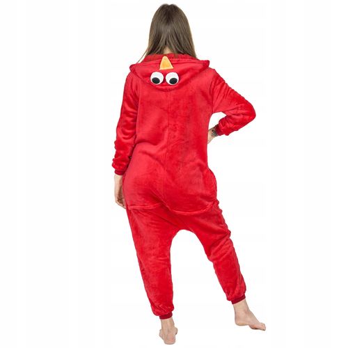 ELMO POTWÓR PIŻAMA KIGURUMI KOMBINEZON ONESIE XL na Arena.pl