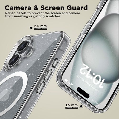tech-protect flexair hybrid magsafe iphone 16 glitter na Arena.pl