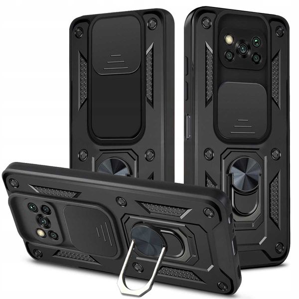 Spacecase Camring Poco X3 Pro Black zdjęcie 3