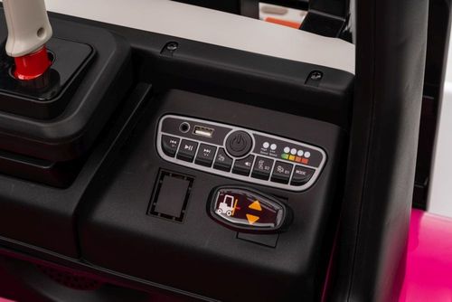 Wózek Widłowy Na Akumulator XMX638 Różowy na Arena.pl