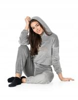Komplet Dresowy Dres Welurowy Damski 2w1 3709-1 XL