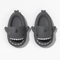 Gray Kids Sandals 2024 - Antypoślizgowe klapki z grubą podeszwą