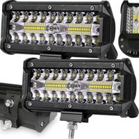 2X LAMPA ROBOCZA LED cree 2 x 120W 12000LM COMBO IP68 HALOGEN SZPERACZ