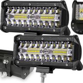 2X LAMPA ROBOCZA LED cree 2 x 120W 12000LM COMBO IP68 HALOGEN SZPERACZ