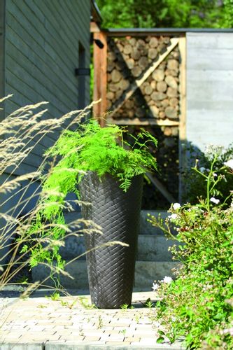 2x Doniczka okragła pleciona Slim DPMT300 + DBMT300 + wkłady na Arena.pl