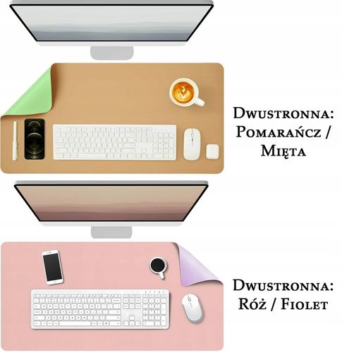 MATA OCHRONNA PODKŁADKA NA BIURKO STÓŁ BLAT 40x80 na Arena.pl