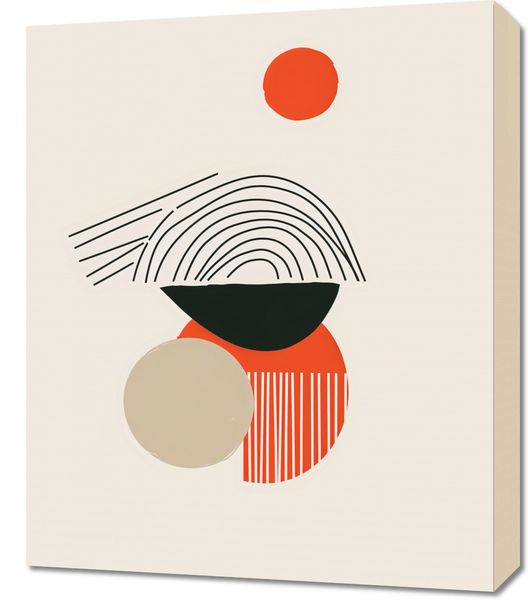 Obraz 50x60cm Centralne Słońce zdjęcie 1