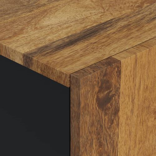 Szafka ścienna do łazienki, 38x33x48 cm, lite drewno mango na Arena.pl