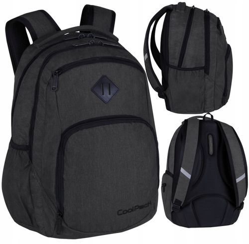 Plecak 2-komorowy Coolpack Break Snow Black na Arena.pl