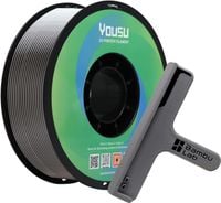 Filament ABS+ do Drukarki 3D 1.75 mm Szary 1 kg Precyzyjny Bez Skurczu