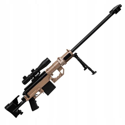 KARABIN SNAJPERSKI DLA DZIECI KULKI ŻELOWE SNAJPER PISTOLET LUNETA 16X M200 na Arena.pl