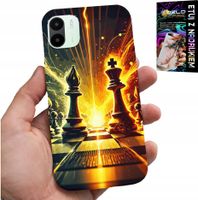 ETUI DO XIAOMI REDMI A1 - SZACHY SZACHOWNICA, DLA SZACHISTY PIONEK