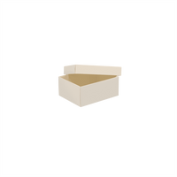 Opakowanie 160x125x70mm - szampański, karton ozdobny