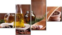 90CM 160 OBRAZ 4 ELEM AROMATYCZNA OLIWA OLIWEK ŚCIENNY