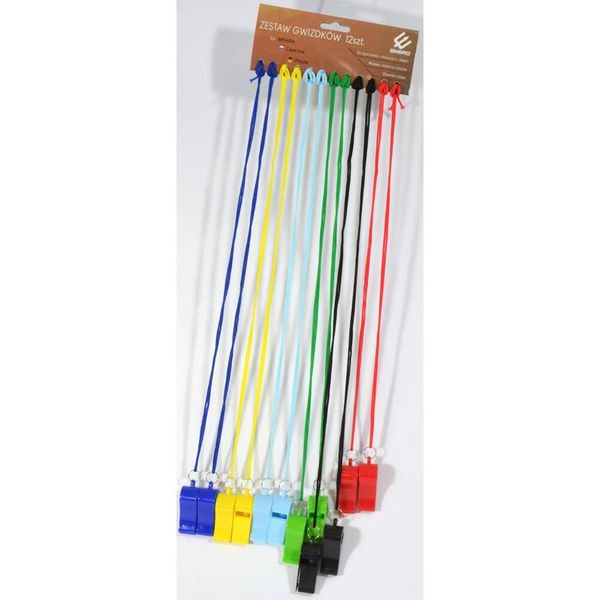 Gwizdek Plastikowy Komplet 12 szt. zdjęcie 2