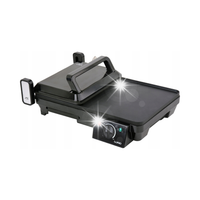 Kontaktowy, raclette grill elektryczny Lund 67455 czarny 2000 W