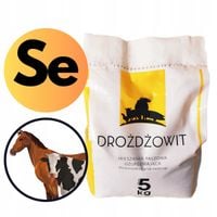 DROŻDŻOWIT drożdże paszowe i selen NOWY SKŁAD 5 kg