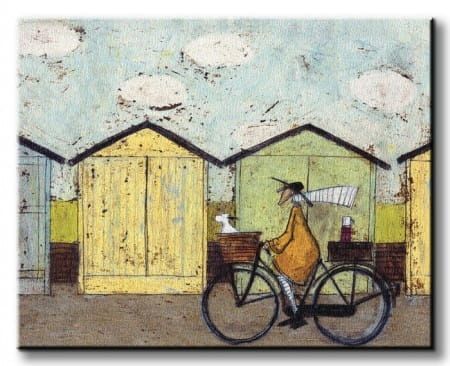 Sam Toft Off For A Breakfast - Obraz na płótnie 50x40 cm na Arena.pl