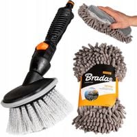 ZESTAW DO MYCIA SAMOCHODU AUTA FELG SZCZOTKA GĄBKA