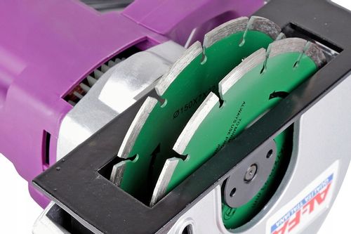 BRUZDOWNICA ELEKTRYCZNA DO BETONU FREZARKA ZESTAW NARZEDZIA TARCZE 3100 W na Arena.pl