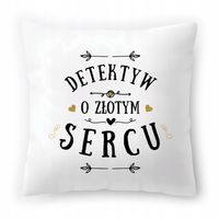 Dla Detektywa Poduszka Na Urodziny Na Prezent Z Nadrukiem Ze Zdjęciem