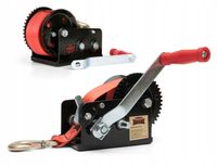 WYCIĄGARKA RĘCZNA KORBOWA PASOWA 1133kg WCIĄGARKA lebiodka przenośna DRAGON