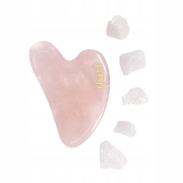 Fluff Kamień Gua Sha do masażu twarzy różowy zdjęcie 2