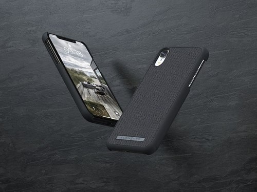 Materiałowe etui do iPhone XR (Dark Grey) na Arena.pl