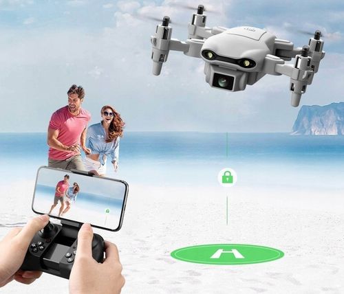 DRON TURBO 2X KAMERA PODGLĄD POWRÓT FUTERAŁ 2X AKU na Arena.pl