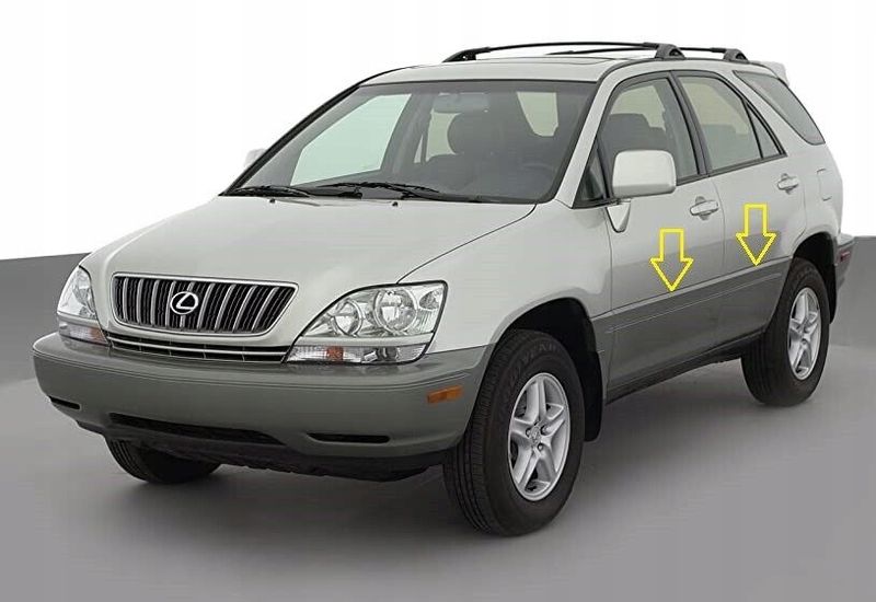 Lexus RX RX300 1999-2003 - Listwy chrom boczne drzwi chromowane zdjęcie 1